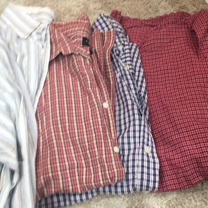 Lot of 4 men’s large Sonoma button downs